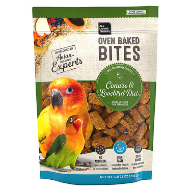 All Living Things® Oven Baked Bites Conure & Lovebird Diet